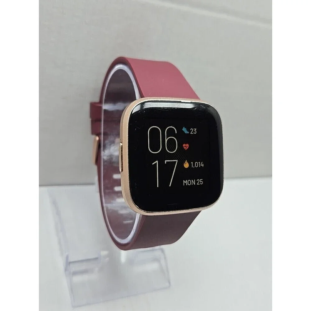 Fitbit Versa 2 Smartwatch Gray 40mm Alexa WR50M Always On Display No Charger